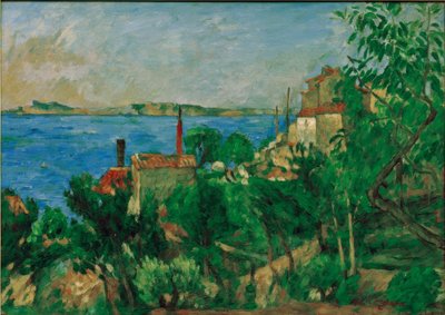 Das Meer bei L’Estaque von Paul Cézanne